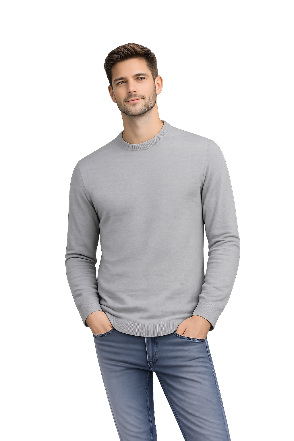 Grigio Lana Men Sweater